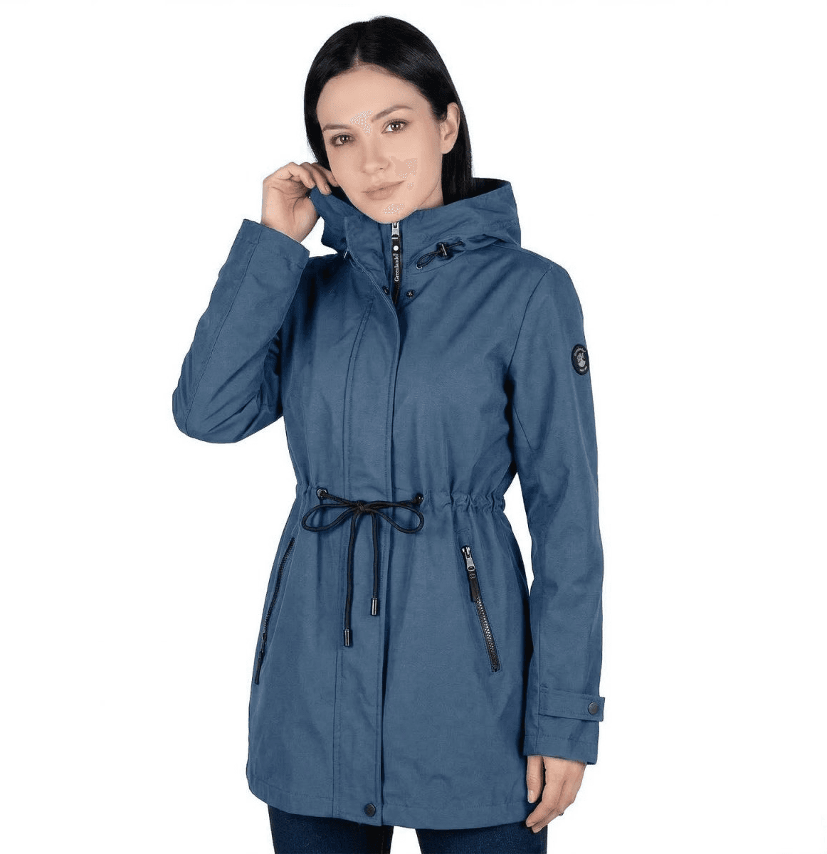 Parka Casual con Cintura Ajustable