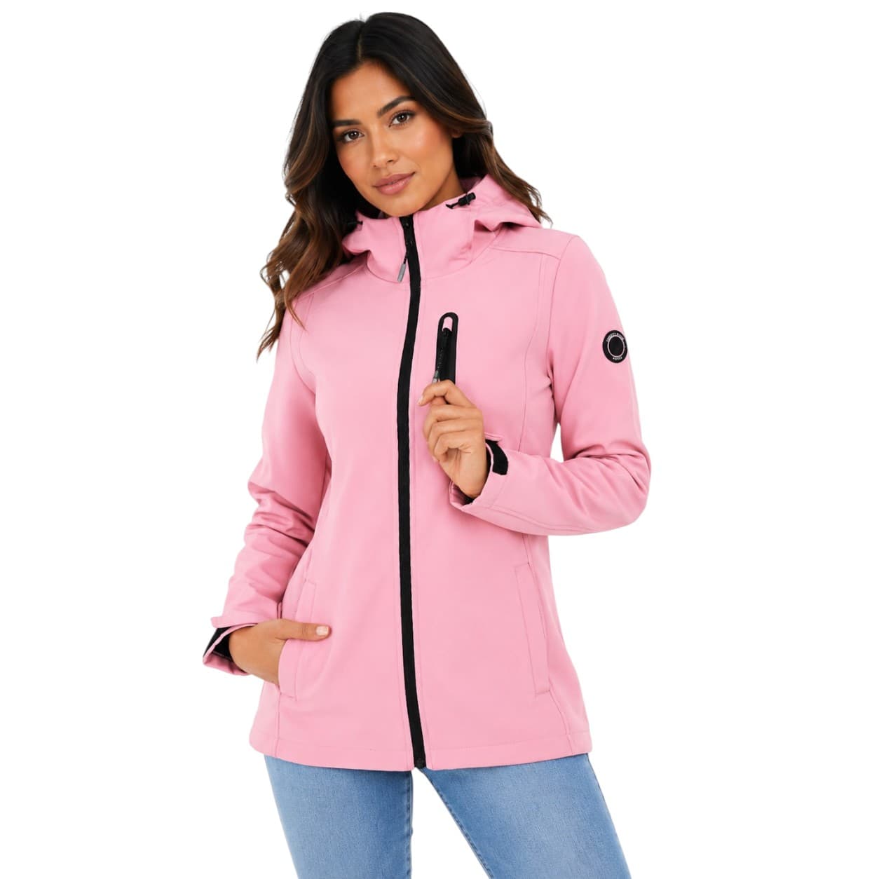 Gabardina Estilo Neopreno