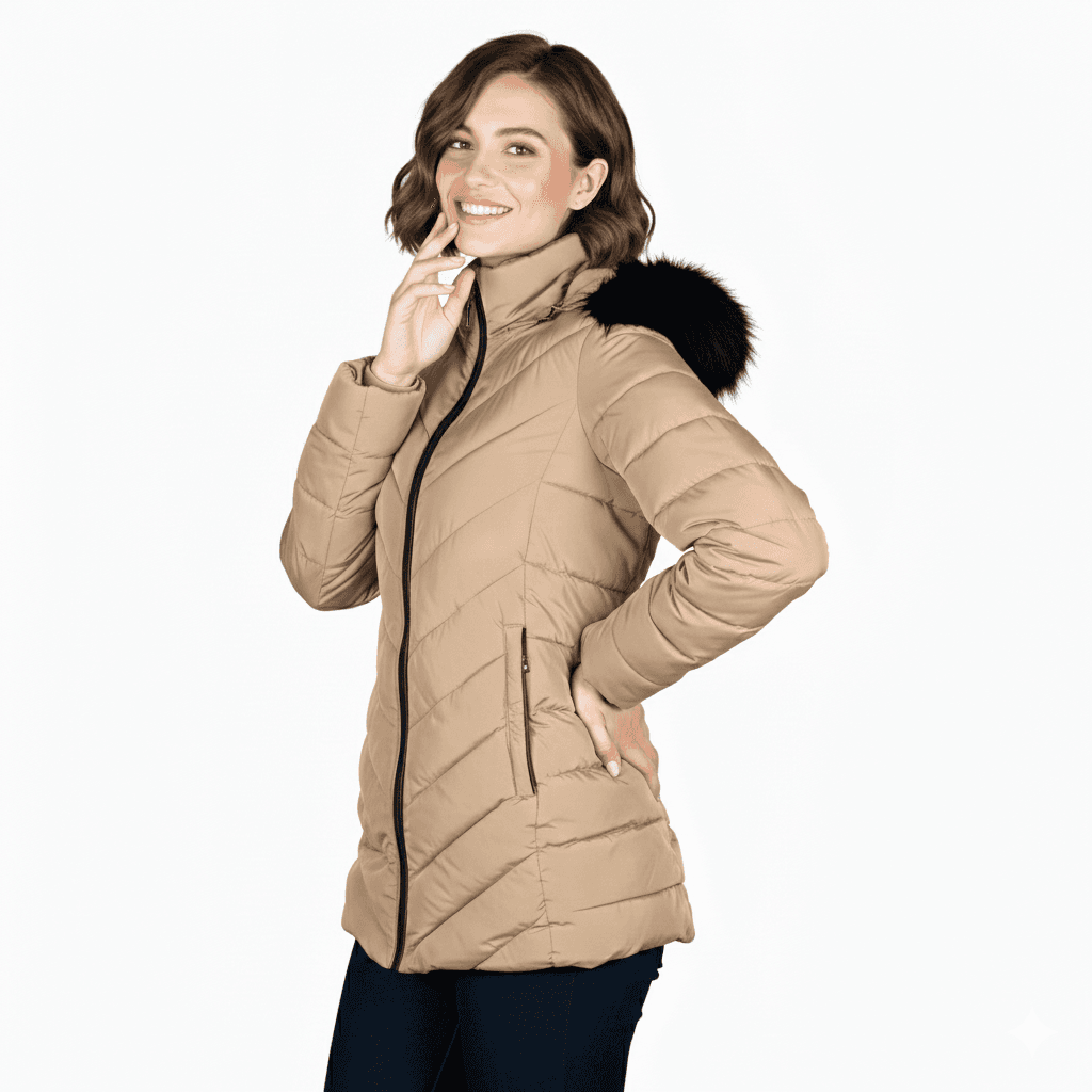 Chamarra Capitonada Powder Lite Hooded